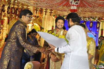 Music Director Koti Son Rajeev Wedding Reception Photos